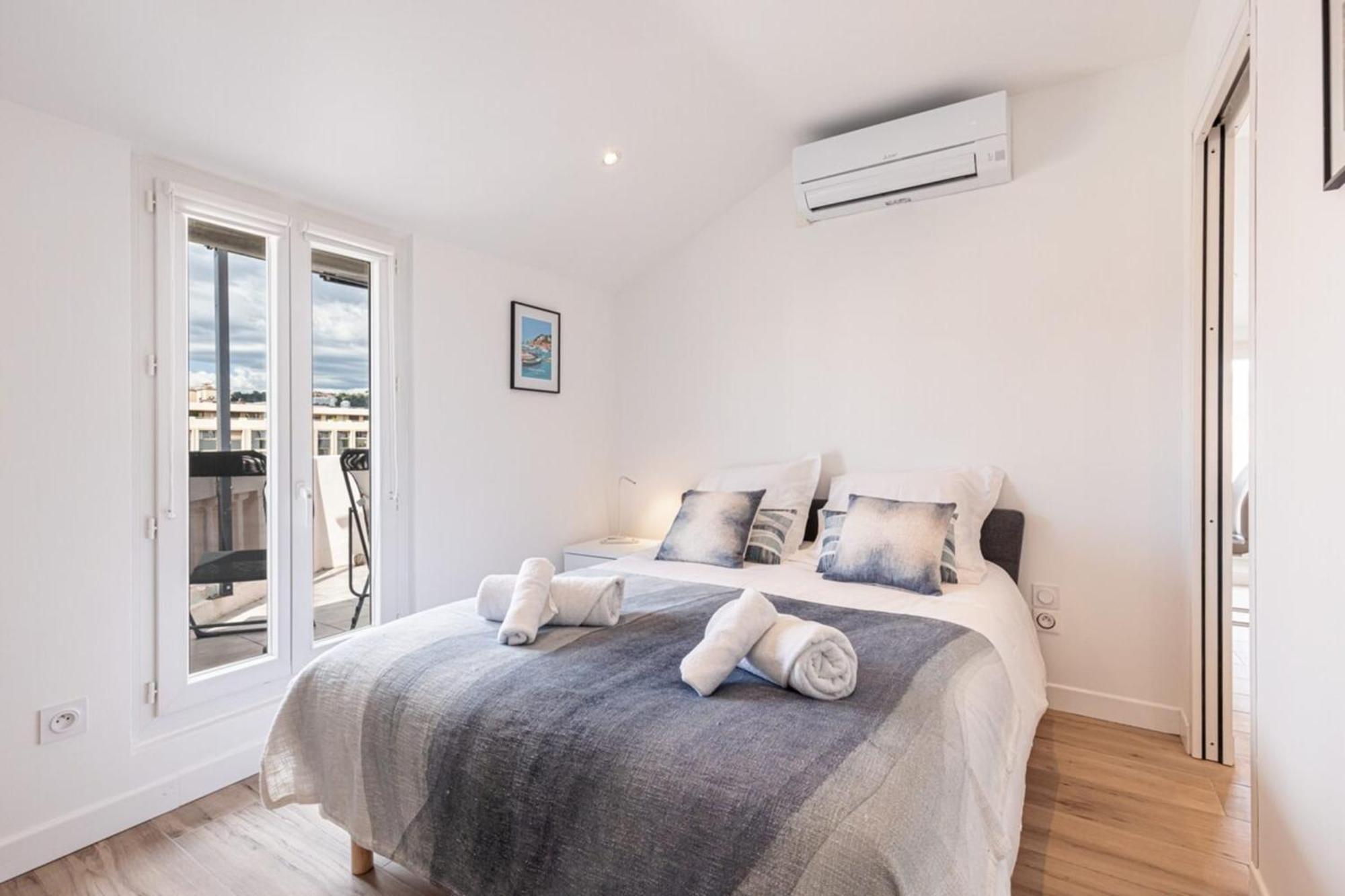 Spitalieri 2 - Superb Terrace Panoramic View Ac Apartment Nice Luaran gambar